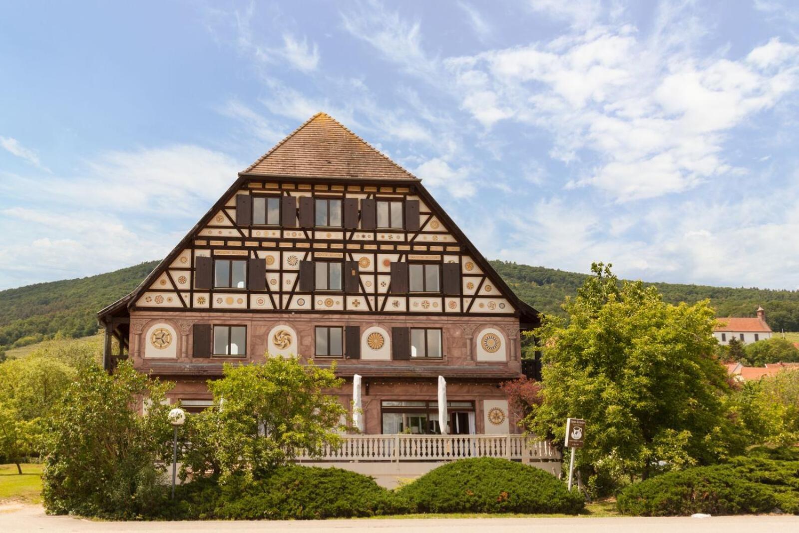 Hotel Restaurant Verger Des Chateaux, Route Des Vins Haut-Koenigsbourg Dieffenthal Kültér fotó